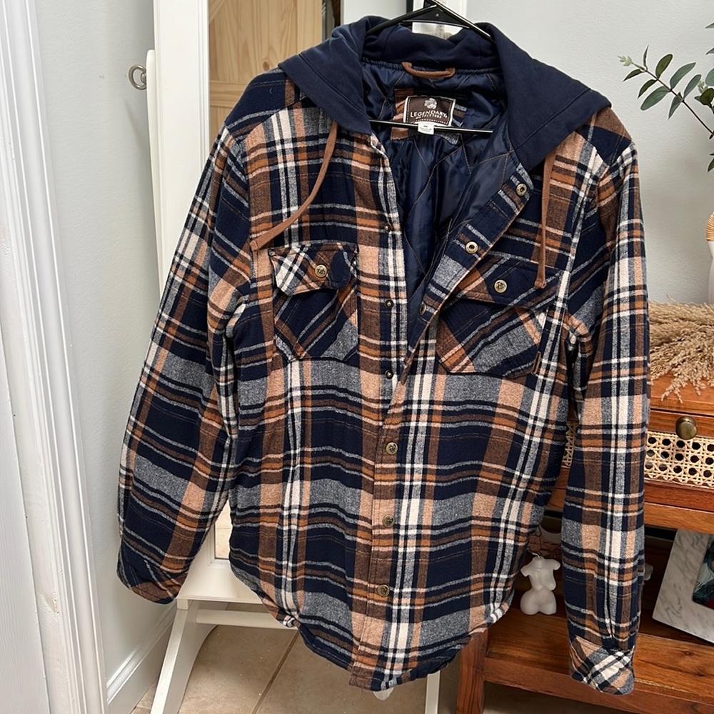 Flannel Shirt Jacket 🤎